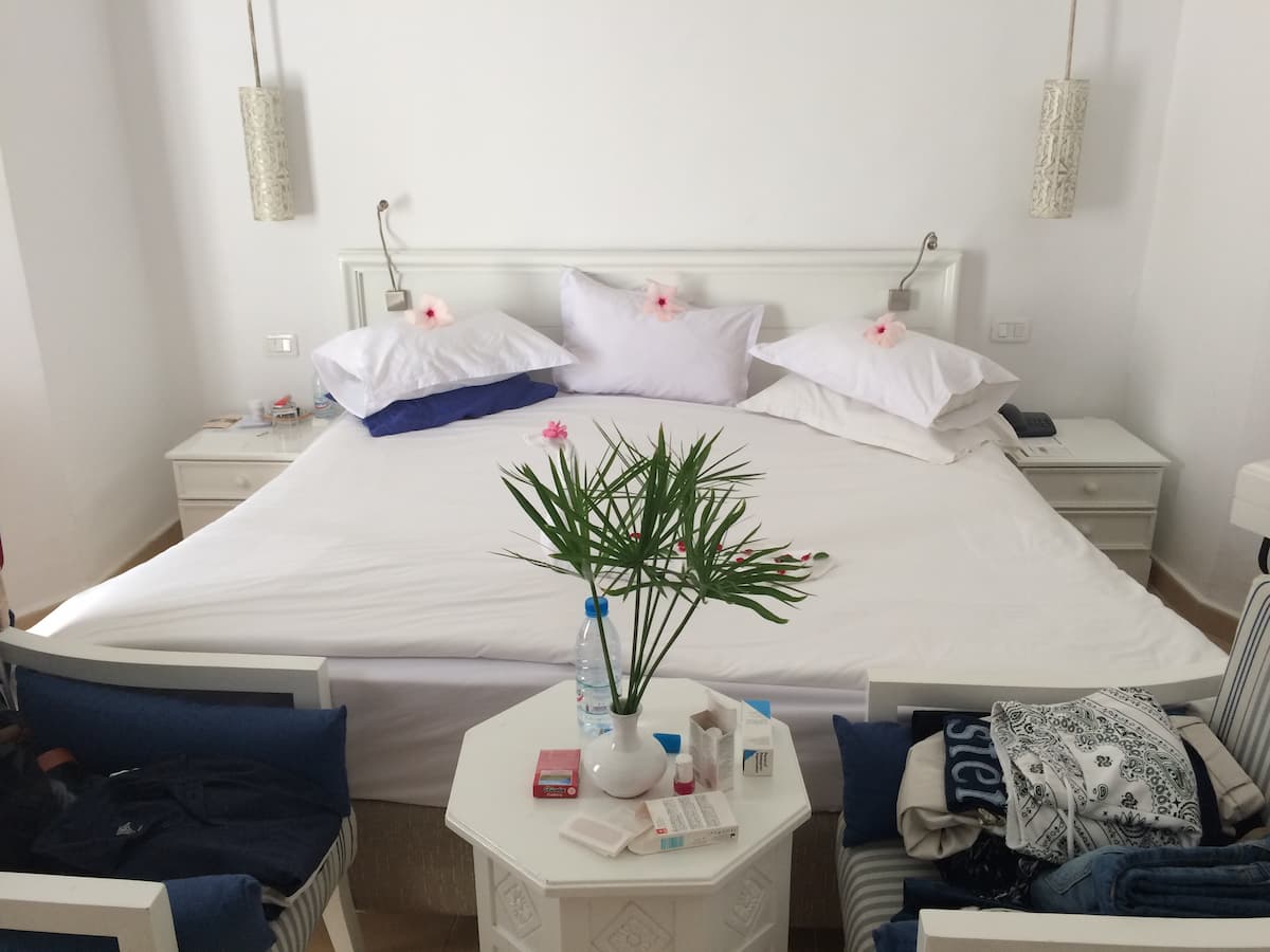 Chambre et lit simbad